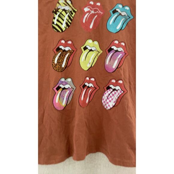 New Officially Licensed The Rolling Stones Small Lips T-Shirt super soft - Picture 2 of 4